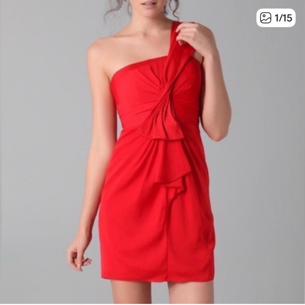BCBG Red Mini Dress